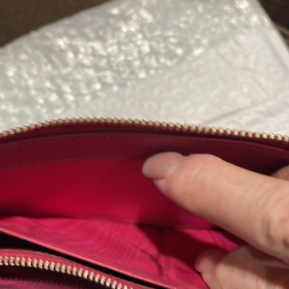 Prada Pink Women's Wallet L shape comes with COA offers are great! - Picture 14 of 15